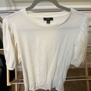 J. CREW bubble sleeve top